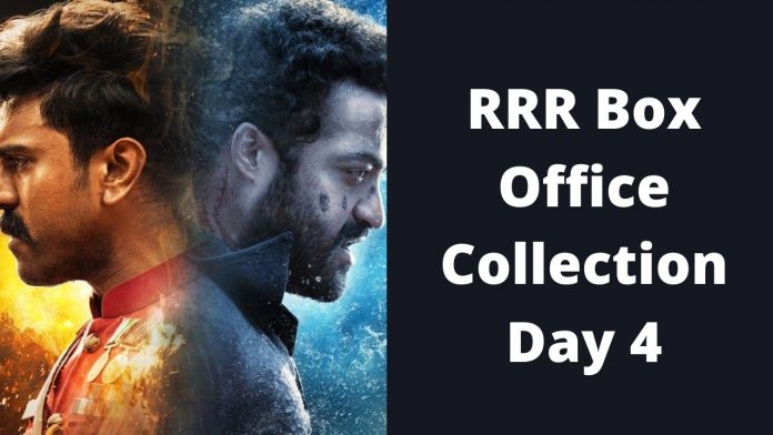 RRR Box office collection 4th Day