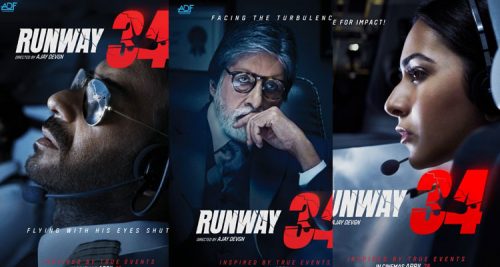 ‘Runway 34’ Release Date : अजय देवगन ने शेयर किया फिल्म का मोशन पोस्टर, बिग बी फुल एक्शन अवतार नजर आएंगे