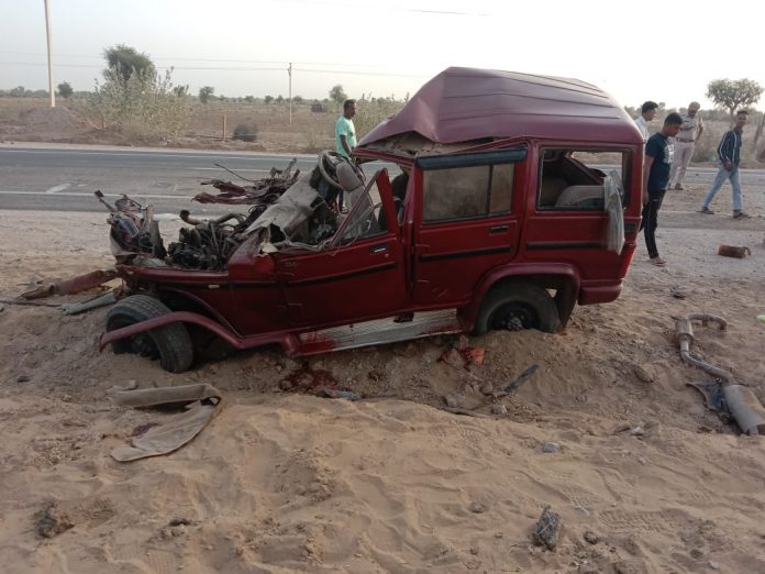2 Died in Road Accident in Bikaner