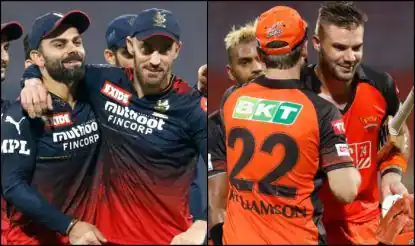 IPL 2022 में आज आमने-सामने होंगे RCB और SRH