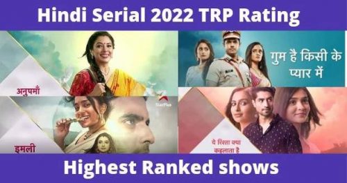 TRP List 14th Week 2022 : ‘अनुपमा’ का जलवा कायम है, टीआरपी की दुनिया में शो नंबर वन पर बना हुआ है