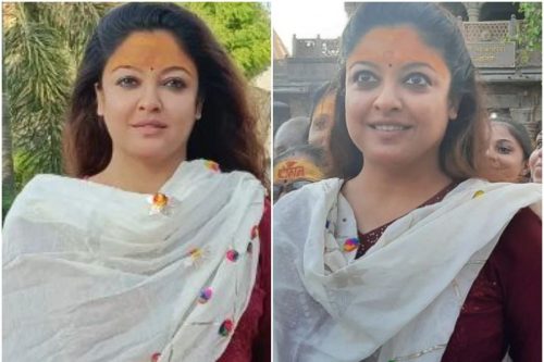 Tanushree Dutta का महाकाल के मंदिर में दर्शन करने जाते समय एक्सीडेंट हो गया