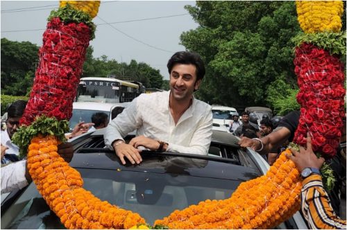 Ranbir Kapoor ने शुरू किया ‘ब्रह्मास्त्र’ का प्रमोशन, विशाखापट्टनम में हुआ ग्रैंड वेलकम