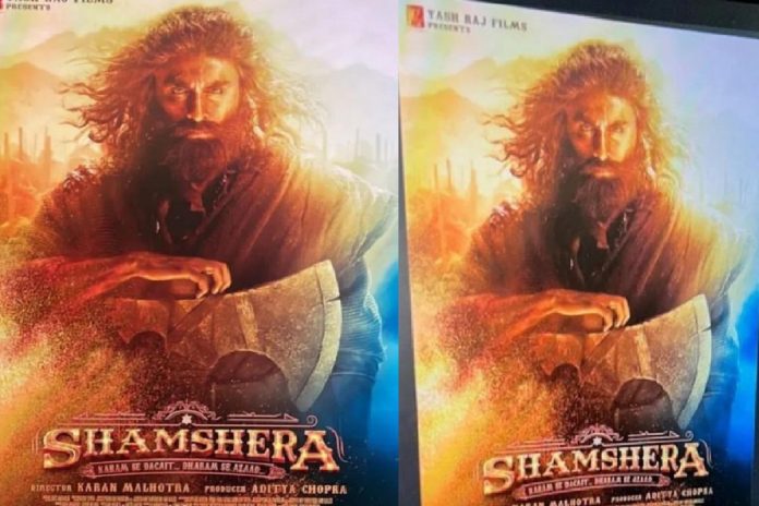 Ranbir Kapoor Film Shamshera Poster Leak