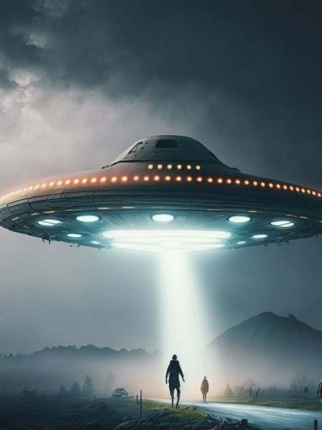 भारत में यहां दिखा UFO !